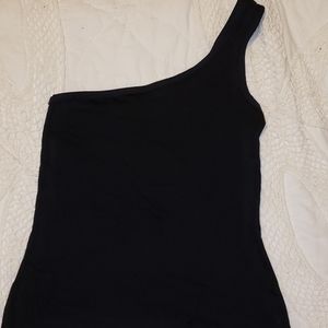 One shoulder tank